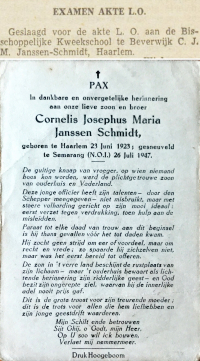 Cornelis Josephus Maria Janssen Schmidt