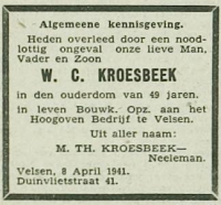 Willem Cornelis Kroesbeek